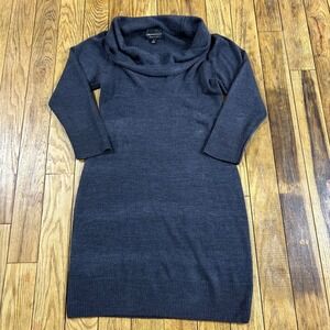 Witchy Connected Apparel‎ Charcoal Gray Whimsigoth Long Sleeve Sweater Dress M